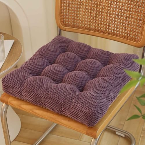YWQJL Stuhlkissen Sitzkissen Futonmatte Tatami-Matte Langzeit-Sitzbodenstuhlmatte Büro-Esszimmerstuhlmatte Sitzauflagen Gartenmöbel Kissen für drinnen und draußen(019,50 * 50cm) von YWQJL