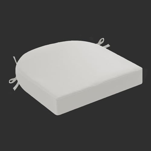 YWQJL Stuhlkissen Waschbar Abziehbarer Bezug Bunt Stuhlkissen Rund 40 cm Outdoor Seat Cushion Memory Foam Stuhlpolster(#12,45x45x5cm) von YWQJL