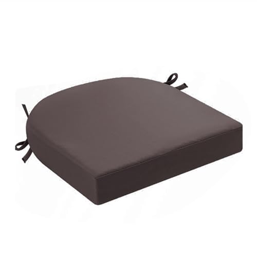 YWQJL Stuhlkissen Waschbar Abziehbarer Bezug Bunt Stuhlkissen Rund 40 cm Outdoor Seat Cushion Memory Foam Stuhlpolster(#13,48x48x5cm) von YWQJL