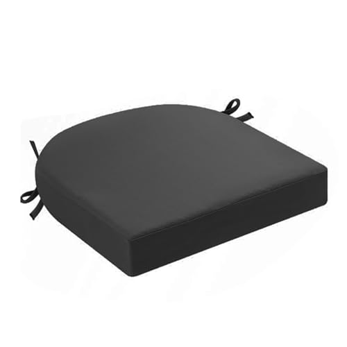 YWQJL Stuhlkissen Waschbar Abziehbarer Bezug Bunt Stuhlkissen Rund 40 cm Outdoor Seat Cushion Memory Foam Stuhlpolster(#17,43x43x8cm) von YWQJL