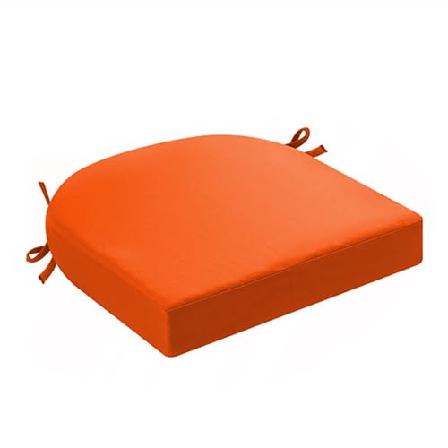 YWQJL Stuhlkissen Waschbar Abziehbarer Bezug Bunt Stuhlkissen Rund 40 cm Outdoor Seat Cushion Memory Foam Stuhlpolster(#6,43x43x5cm) von YWQJL