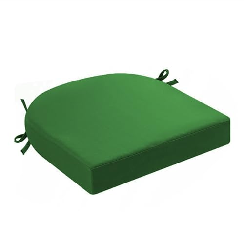 YWQJL Stuhlkissen Waschbar Abziehbarer Bezug Bunt Stuhlkissen Rund 40 cm Outdoor Seat Cushion Memory Foam Stuhlpolster(#8,43x40x8cm) von YWQJL