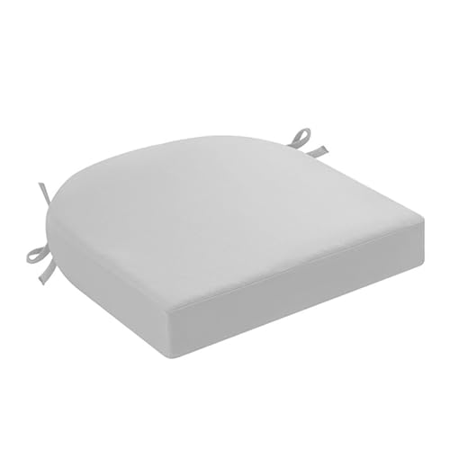 YWQJL Stuhlkissen Waschbar Abziehbarer Bezug Bunt Stuhlkissen Rund 40 cm Outdoor Seat Cushion Memory Foam Stuhlpolster(#9,43x43x8cm) von YWQJL