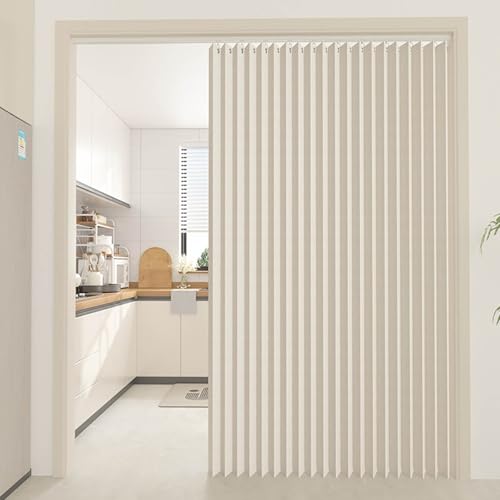 YWQJL Türvorhang Schrank Vorhang Zum Schieben Mit Gleitschienen Tür Vorhang Schrankvorhang Verdunklungsvorhänge Staubdichter Vorhang Für Regal Schrankvorhänge(#1,W300xH200cm) von YWQJL