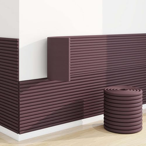 YWQJL Wandkissen Wandpolster Bett 200 cm Wandpaneele Gepolsterter Wandschutz Kinderzimmer Paneele Wand Selbstklebend Antikollision Polsterpaneel Wand(#9,20x200cm/4 Rolls) von YWQJL