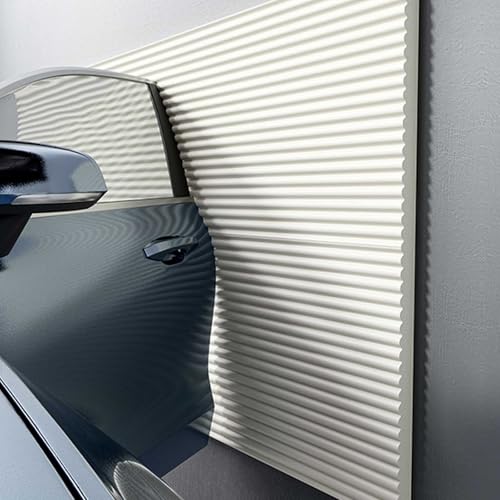 YWQJL Wandkissen Wandpolster Selbstklebend Garage Kantenschutz Tisch Autotür Wandschutz Wandpaneele Gepolstert Paneele Wand Selbstklebend Polsterpaneel Wand(#10,20x200cm/3 Rolls) von YWQJL
