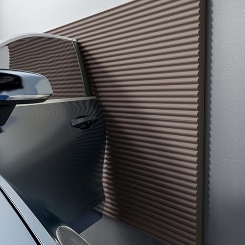 YWQJL Wandkissen Wandpolster Selbstklebend Garage Kantenschutz Tisch Autotür Wandschutz Wandpaneele Gepolstert Paneele Wand Selbstklebend Polsterpaneel Wand(#12,20x200cm/4 Rolls) von YWQJL