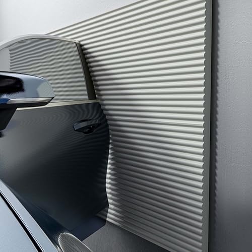 YWQJL Wandkissen Wandpolster Selbstklebend Garage Kantenschutz Tisch Autotür Wandschutz Wandpaneele Gepolstert Paneele Wand Selbstklebend Polsterpaneel Wand(#14,20x200cm/4 Rolls) von YWQJL