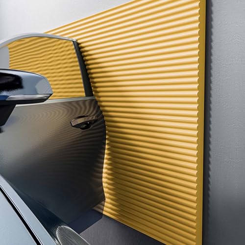 YWQJL Wandkissen Wandpolster Selbstklebend Garage Kantenschutz Tisch Autotür Wandschutz Wandpaneele Gepolstert Paneele Wand Selbstklebend Polsterpaneel Wand(#17,20x200cm/4 Rolls) von YWQJL