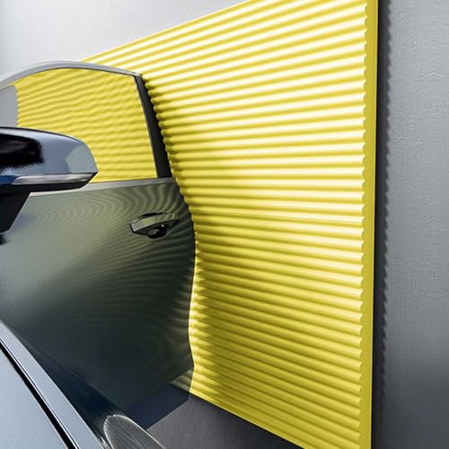 YWQJL Wandkissen Wandpolster Selbstklebend Garage Kantenschutz Tisch Autotür Wandschutz Wandpaneele Gepolstert Paneele Wand Selbstklebend Polsterpaneel Wand(#19,20x200cm/3 Rolls) von YWQJL