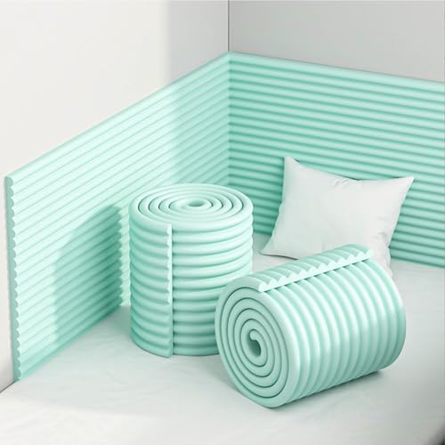 YWQJL Wandkissen Wandschutz Bett Kopfteil Wandpolster Antikollision Polsterpaneel Wand Paneele Wand Selbstklebend Wandpaneele Gepolstert Wandschutzfolie(#2,20x200cm/3 Rolls) von YWQJL