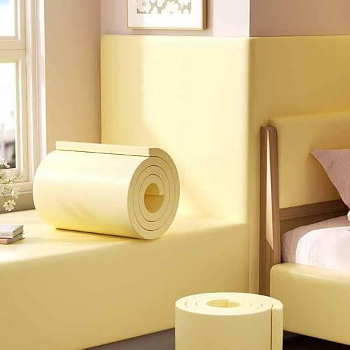 YWQJL Wandpaneele Gepolstert Kinderzimmer Wand 200cm Wandkissen Selbstklebend Kinderzimmer Wall Panels Paneele Wand Selbstklebend Wandschutz Schlafzimmer Wandschutz Bett Wandpolster(1) von YWQJL