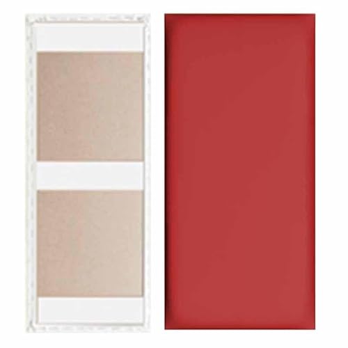 YWQJL Wandpaneele Gepolstert Lederoptik 3D Selbstklebend Kinderzimmer Bett Wandkissen Selbstklebend Polsterpaneel Wand Wall Panels Wandpolster Wandkissen(11,30 * 60cm) von YWQJL