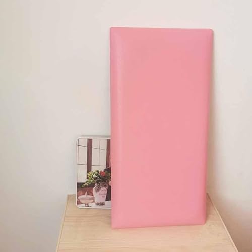 YWQJL Wandpaneele Gepolstert Wandkissen Selbstklebend 3D Selbstklebend Wandaufkleber Paneele Wand,Wandkissen Bett Selbstklebend Leder Polsterpaneel Wandkissen Abnehmbar Schutzplatte(3,30 * 50cm) von YWQJL