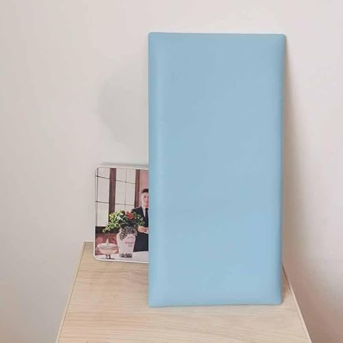 YWQJL Wandpaneele Gepolstert Wandkissen Selbstklebend 3D Selbstklebend Wandaufkleber Paneele Wand,Wandkissen Bett Selbstklebend Leder Polsterpaneel Wandkissen Abnehmbar Schutzplatte(4,30 * 60cm) von YWQJL