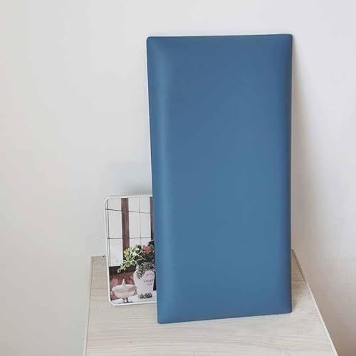 YWQJL Wandpaneele Gepolstert Wandkissen Selbstklebend 3D Selbstklebend Wandaufkleber Paneele Wand,Wandkissen Bett Selbstklebend Leder Polsterpaneel Wandkissen Abnehmbar Schutzplatte(6,30 * 50cm) von YWQJL