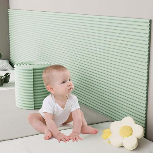 YWQJL Wandpaneele Wandpolster Selbstklebende Wandschutz Pads Für Treppengitter Wandkissen Bett Polsterpaneel Wand Kantenschutz Paneele Wand Selbstklebend Tapete(#10,4 Pcs) von YWQJL