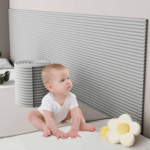 YWQJL Wandpaneele Wandpolster Selbstklebende Wandschutz Pads Für Treppengitter Wandkissen Bett Polsterpaneel Wand Kantenschutz Paneele Wand Selbstklebend Tapete(#11,3 Pcs) von YWQJL