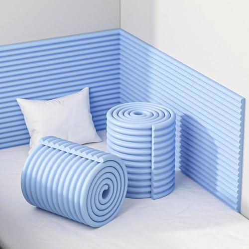 YWQJL Wandpolster Selbstklebende Wandpaneele Wandschutz Stuhllehne Wandkissen Bett Polsterpaneel Wand Kantenschutz Tisch Paneele Wand Selbstklebend Tapete(#4,20x200cm/4 Rolls) von YWQJL