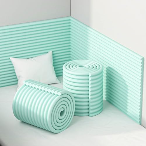 YWQJL Wandpolster Selbstklebende Wandpaneele Wandschutz Stuhllehne Wandkissen Bett Polsterpaneel Wand Kantenschutz Tisch Paneele Wand Selbstklebend Tapete(#6,20x200cm/2 Rolls) von YWQJL