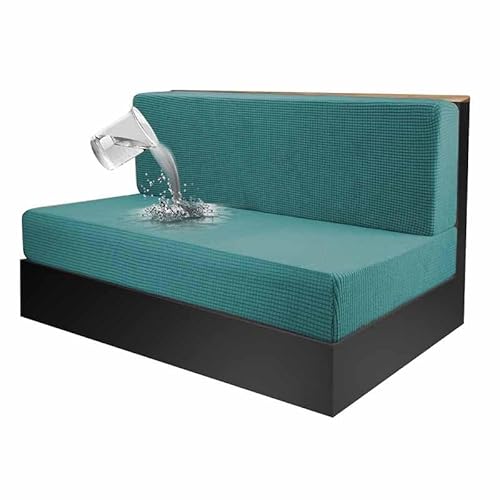 YWQJL Wohnwagen Polsterbezüge Polster Sitzgruppe Sitzkissenbezug 2 Stück Camper Kissenbezüge,Rv-Sitzbezüge, Sofa-Sitzkissenbezüge, Sofakissen-Bezüge Stretch Reisemobilsitz(F,Plus Size) von YWQJL