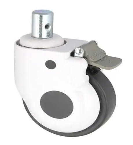 1 5-Zoll-Lenkrolle im amerikanischen Stil mit geräuschloser Bremse(Plunger-braked) von YWRWUPMGK
