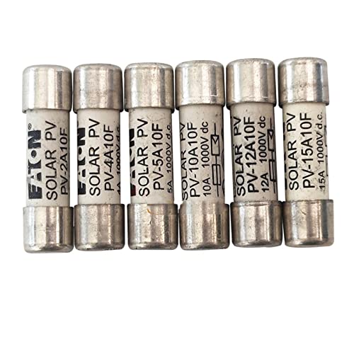 10 Stück Sicherungsrohr PV-1A10F PV-5A10F PV-10A10F PV-15A10F PV-20A10F PV- 1A ~ 20A10F 10 * 38 mm 1000 V DC Photovoltaik-Sicherungen(PV-3.5A1F 3.5A) von YWRWUPMGK