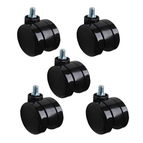 2,5 zoll Computer Stuhl Rollen Swivel Rad Büro Zubehör Swivel Pulley Roller(Screw) von YWRWUPMGK