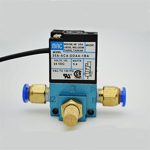 3-Wege-Hochfrequenz-Magnetventil 1/8 BSP NPT 12 V 24 V DC 35 A-ACA/AAA-DDAA-1BA/DDBA/DDFA MAC-Markierungs-Dosiermaschinenventil(35a-aca-ddfa-1ba,Without fittings) von YWRWUPMGK