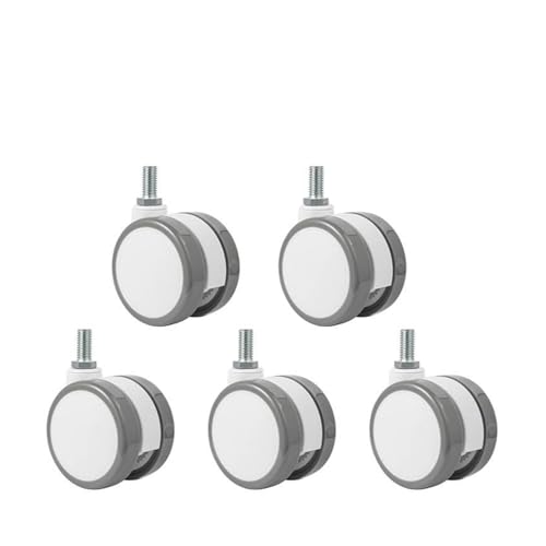 5 Teile/los 2,5 zoll Stuhl Rad Caster Sicherungsring oder Schraube Universal Pulley Zubehör mit Bremse(Screw Universal) von YWRWUPMGK