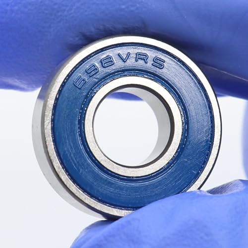 698-2RS Lager 8 * 19 * 6 mm zweireihige Vollkugeln Fahrradaufhängung Pivot Reparaturteile 3803 2RS ​​Kugellager von YWRWUPMGK