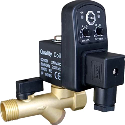 DC24V AC220V/380V 1/2" Automatik-Timer-Kompressor-Kondensatablauf-Timer-Magnetventil(G-ac380v) von YWRWUPMGK