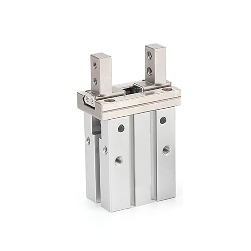 YWRWUPMGK MHZ2 Doppeltwirkend Luftgreifer Pneumatischer Fingerzylinder Typ Aluminiumklemmen Bohrung 10-40mm Greifen 10D 16D 20D 25D 32D 40D(MHZ2-40D) von YWRWUPMGK