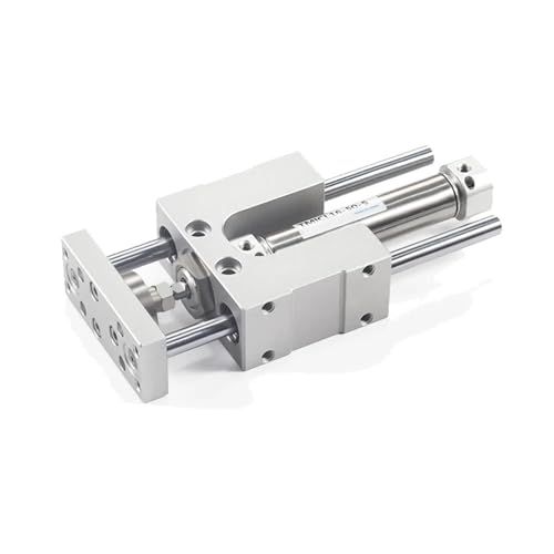 YWRWUPMGK TMICM12/16/20/25 Pneumatische Zylinder TMIC Serie DREI-Achse DREI-Stange Guide Halterung TMICL mit Luft Puffer Zylinder X25X50X75S(Tmim12,Stroke 25mm) von YWRWUPMGK