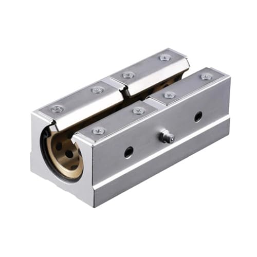 Zylindrische Aluminium-Tablett-Führungsschiene, Graphit-Kupferhülse, offener Linearschieber SBR12 16 20 25 30 35 40UU/LUU(Bearing) von YWRWUPMGK