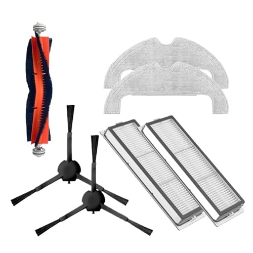 YWXCBNCI 1 Set Hauptseitenbürstenfilter Mopptuch Ersatzteile Kompatibel mit Xiaomi Vacuum 2 Ultra STYTJ05ZHMHW Roboterstaubsauger von YWXCBNCI