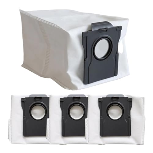 YWXCBNCI 4/10er-Pack Staubbeutel, kompatibel mit Mova Z5, Z5 Pro, Z50 Ultra. Mit fortschrittlicher Filterung und bequemer automatischer Entleerung.(4 PACK) von YWXCBNCI