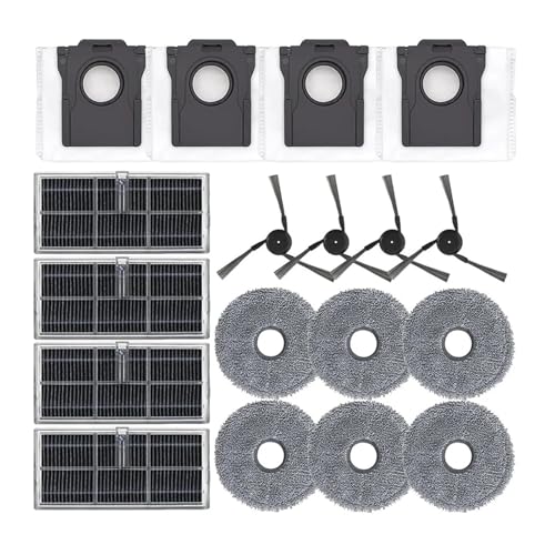 YWXCBNCI Ersatzteil-Set, kompatibel mit dem Seitenbürsten-Staubbeutel des Staubsaugers X40 Ultra/X40 Pro/S30 Pro Ultra von YWXCBNCI