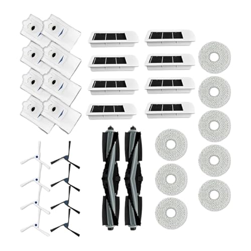 YWXCBNCI Kompatibel mit DEEBOT X2, X2 Pro, DEX86 Staubsauger-Rollenseitenbürsten Hepa-Filter Mopptuch Staubbeutel Ersatzzubehör Teile YWXCBNCI Kompatibel mit DEEBOT X2, X2 Pro, DEX86 Staubsauger-Rollenseitenbürsten Hepa-Filter Mopptuch Staubbeutel Ersatzzubehör Teile von YWXCBNCI