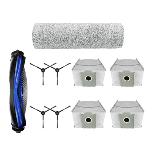 YWXCBNCI Kompatibel mit Debot X8 PRO OMNI / DEX56 Staubsaugerteilen, Hauptwalze, Seitenbürstenwalze, Wischtuch, Staubbeutelzubehör von YWXCBNCI