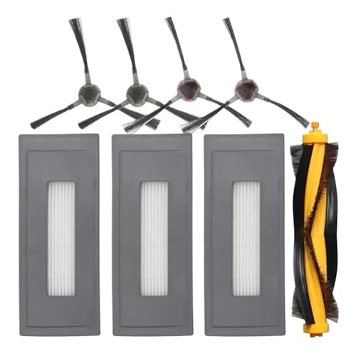 YWXCBNCI Kompatibel mit Deebot Ozmo 930 / DG36 Kehrroboter 1 Hauptbürste + 3 Filter + 2 Paar Seitenbürsten von YWXCBNCI