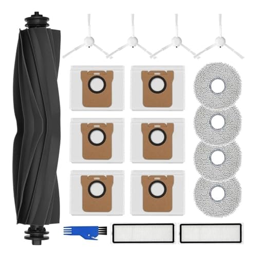 YWXCBNCI Kompatibel mit L10S Ultra / L10 Ultra Hauptseitenbürste Hepa-Filter Wischtuch Roboter-Staubsauger Ersatzteile von YWXCBNCI