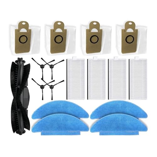 YWXCBNCI Kompatibel mit RoboJet X-One 2 Pro Ersatzteile Zubehör Hauptseitenbürste Hepa-Filter Mopptuch Staubbeutel YWXCBNCI Kompatibel mit RoboJet X-One 2 Pro Ersatzteile Zubehör Hauptseitenbürste Hepa-Filter Mopptuch Staubbeutel von YWXCBNCI