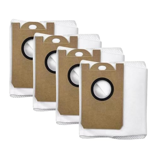 YWXCBNCI Kompatibel mit Teendow D10S D10S MAX Staubsaugerbeutel, Ersatz, 3 l Fassungsvermögen, kompatibel mit effizienter Filterung und robuster Konstruktion(4 PACK) von YWXCBNCI