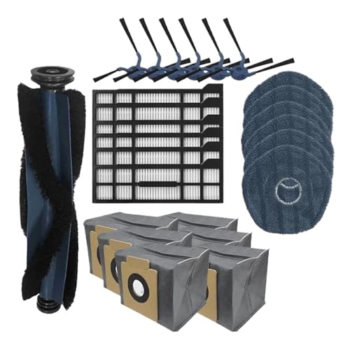 YWXCBNCI Kompatibel mit X10 Pro Omni Roboterstaubsauger-Ersatzteile, Rollenbürste, Seitenbürste, Filter, Mopp, Staubbeutel von YWXCBNCI