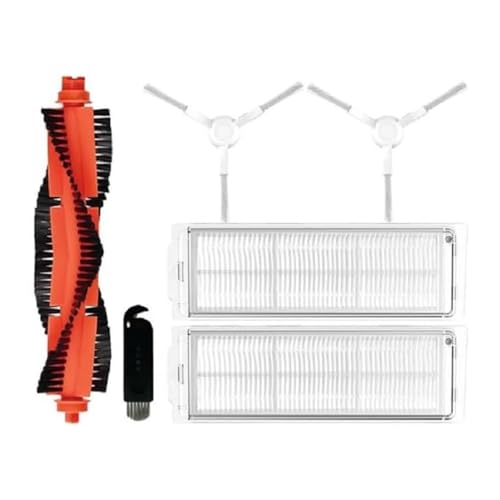 YWXCBNCI Kompatibel mit Xiaomi Robot Vacuum Mop 2S / Mop P/Mop Pro / XMSTJQR2S / STYTJ02YM Roboter-Staubsauger, Hauptseitenbürste, Hepa-Filter von YWXCBNCI
