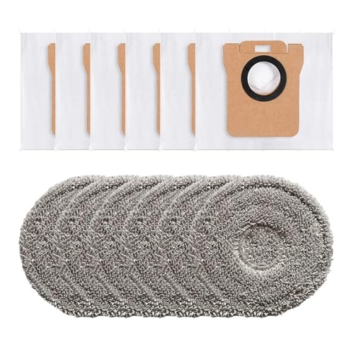 YWXCBNCI Kompatibel mit Xiaomi X20 Plus /L10/L20/L30 Ultra for Mijia M30S / M40 Staubbeutel-Mopp-Pads Roboter-Staubsauger-Zubehör von YWXCBNCI
