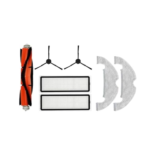 YWXCBNCI Kompatibel mit dem Staubsauger Xiaomi Mi Robot Vaccum-Mop2 Ultra STYTJ05ZHM (Hauptseitenbürste, Filter, Wischtuch), Ersatz-Kits von YWXCBNCI