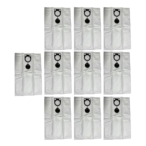 YWXCBNCI Staubbeutel Auffangbeutel-Sets kompatibel mit Starmix Filterbeutel Vlies doppellagig kompatibel mit NSG/NTS Serie FBV 20 Ersatzteil Kehrroboter(10 PACK) von YWXCBNCI