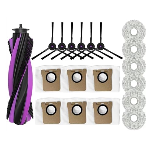 YWXCBNCI Zubehörset kompatibel mit Deebot X4 Omni Roboterstaubsauger, Hauptseitenbürste, Hepa-Filter, Wischtuch, Staubbeutel YWXCBNCI Zubehörset kompatibel mit Deebot X4 Omni Roboterstaubsauger, Hauptseitenbürste, Hepa-Filter, Wischtuch, Staubbeutel von YWXCBNCI